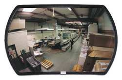 SEE ALL INDUSTRIES PED-1218 MIRROR,CONVEX,INDOOR,PEDESTAL,18" DIA.