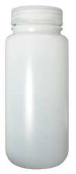QORPAK PLA-03175 NATURAL HDPE WIDE MOUTH LAB STYLE BOTTLE