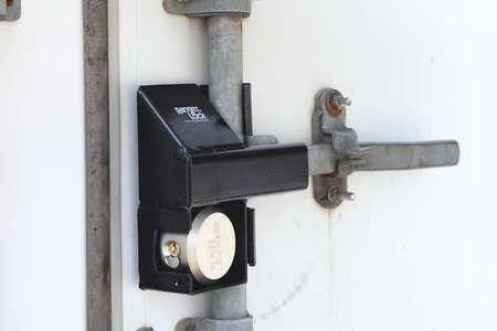 RANGER LOCK RDSC-HP PADLOCK GUARD HARDENED STEEL BLK 9 L