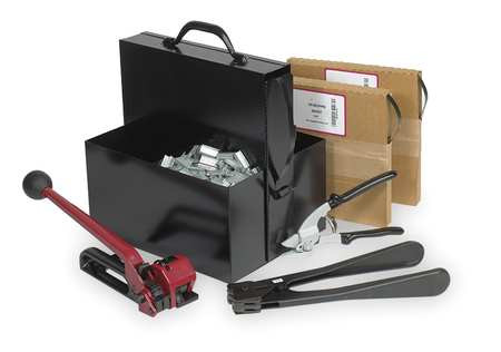 PAC STRAPPING PRODUCTS SK58 PAC STRAPPING KIT W/ TENSIONER/SEALER/CU