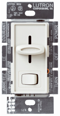 LUTRON SCL-153PH-WH LUTRON SKYLARK INCANDESCENT/HALOGEN/LED/