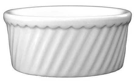 ITI SOFS-8-EW SOUFFLE SWIRL DISH,8-1/2 OZ,ERP WHT,PK24
