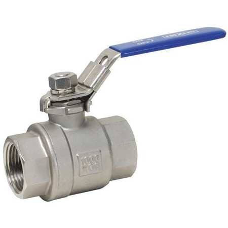 DIXON VALVE  COUPLING SSLBV50 SS BALL VALVE FULL PORT LOCKING 1/2