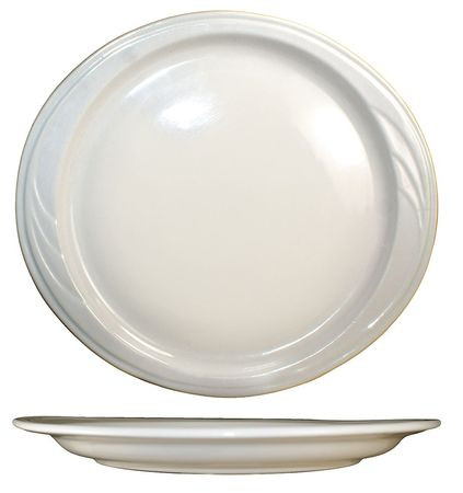 ITI Y-19 PLATTER 10-7/8X10 AMERICAN WHITE PK24