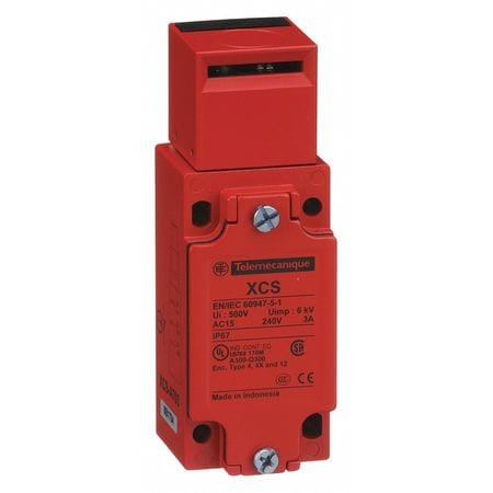 TELEMECANIQUE XCSA703 SAFETY INTERLOCK SWITCH, ZAMAK, 1NO/2NC