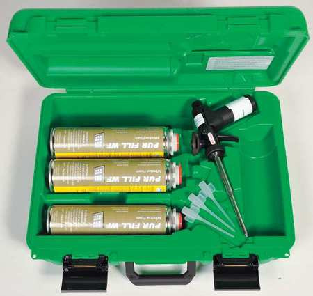 TODOL SPSWF SPRAY FOAM SEALANT KIT, WINDOW, YELLOW