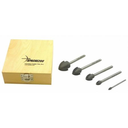 WINGITS WA2005PCS APACHE200 DRILL BIT SET PK5