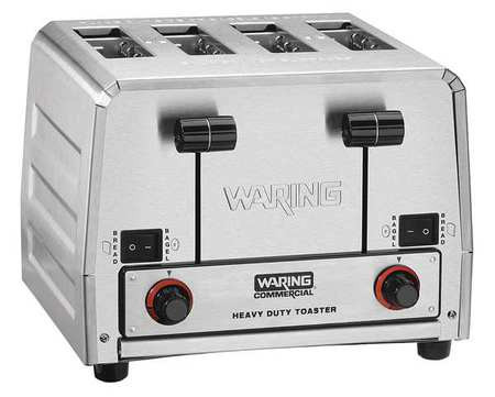WARING COMMERCIAL WCT850 TOASTER GRAY 4 SLICE
