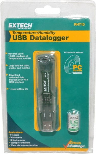 EXTECH RHT10 CHART RECRDRS AND DATA LOGGERS