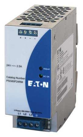 EATON PSG60F24RM DC POWER SUPPLY 24VDC 2.50A 50/60 HZ