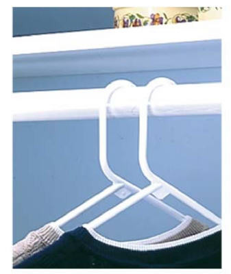 KNAPE & VOGT 0018-8WT3 STEEL CLOSET POLE, 8-FT.