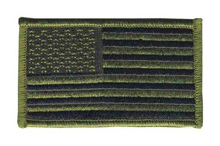 HEROS PRIDE 0040 EMBROIDERED PATCH U.S. FLAG SUBDUED