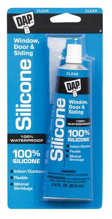 DAP PRODUCTS INC 00684 RUBBER SEALANT 2.8 OZ CLEAR