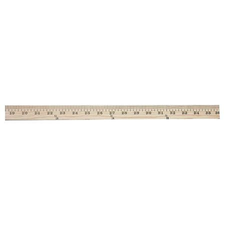 WESTCOTT 10420 RULER WOOD 36 IN.