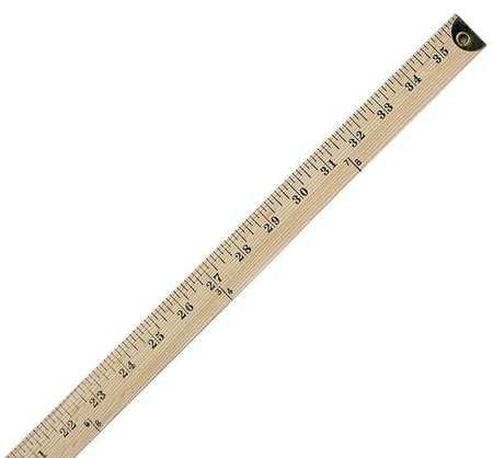 WESTCOTT 10425 RULER WOOD 36