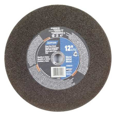 NORTON 07660789400 12 X 7/64, 1" HOLE 36 GRIT ALUMINUM OXID
