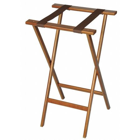 CSL FOODSERVICE AND HOSPITALITY 1170MAH-1 DELUXEWOOD TRAY STAND MAHOGANY