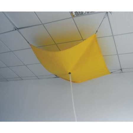 GRAINGER GLOBAL SOURCING 10C890 ROOF LEAK DIVERTER 7 X 7 FT PVC