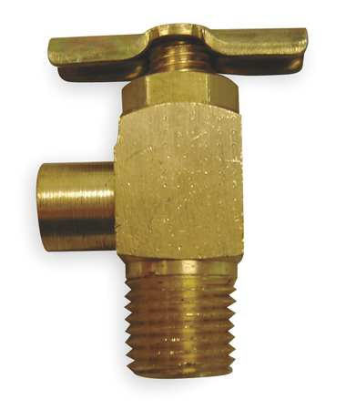 ANDERSON METAL CORP 120 DRAIN COCK,BRASS,MNPT,1/4 IN