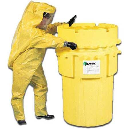 ENPAC 1180-YE SALVAGE DRUM SCREW LID 180 GAL. YELLOW