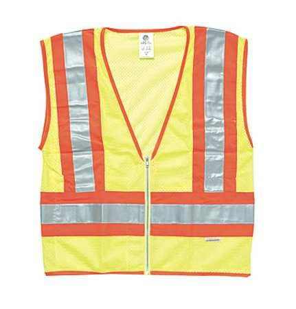 ML KISHIGO 1056-5X HIGH VISIBILITY VEST CLASS 2 5XL LIME