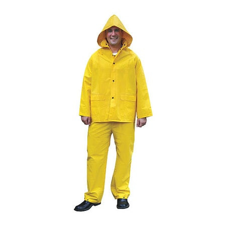 MCR SAFETY 2003X5 CLASSIC, .35MM, PVC/POLYESTER, SUIT, 3 P
