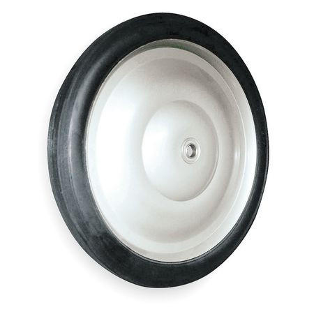 DAYTON 1ANV2 SEMI PNEUMATIC WHEEL,RUBBER,FOR 5Z082