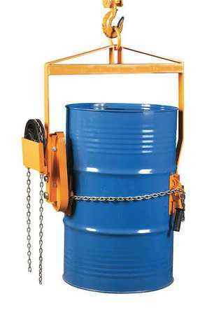 GRAINGER GLOBAL SOURCING 21VG38 DRUM DUMPER 1 DRUM 55 GAL. 800 LB.