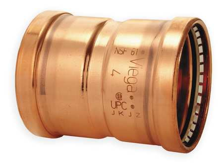 VIEGA PROPRESS 20733 PROPRESS XL COUPLING WITH STOP 3 X 3