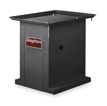 DAYTON 2LKR3 STEEL FLOOR STAND FOR DAYTON MILL/DRILLS