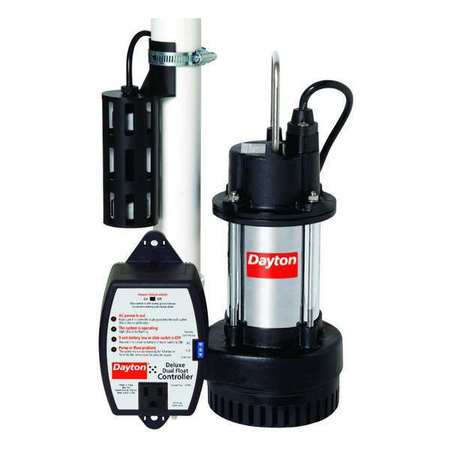 DAYTON 1APP1 SUMP PUMP 1/3 HP 1-1/2 NPT 10 FT.