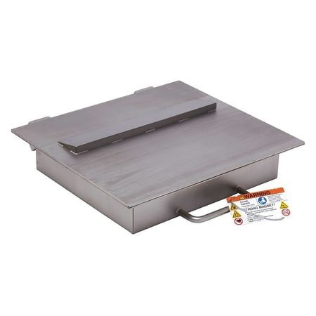 ERIEZ 129906P MAGNETIC PLATE RARE EARTH 7X7 1/2IN