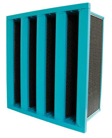 AIR HANDLER 2GHA9 V-BANK AIR FILTER 24X24X12 MERV 14