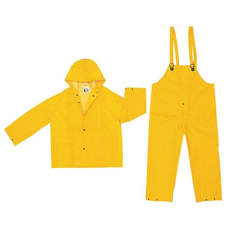 MCR SAFETY 2003S CLASSIC, .35MM, PVC/POLYESTER, SUIT, 3 P