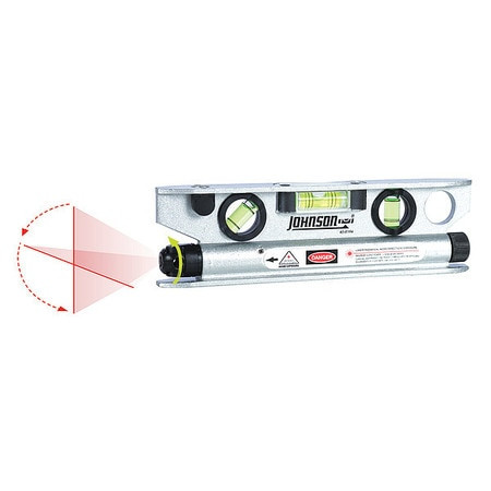 JOHNSON 40-6164 MAGNETIC LASER TORPEDO LEVEL 7 1/2 IN