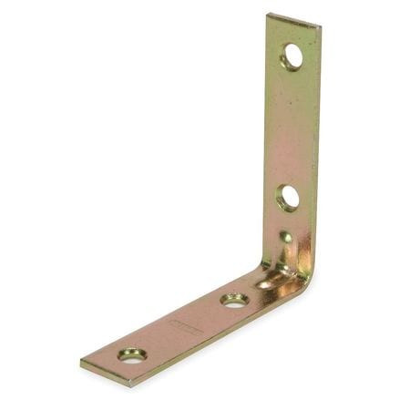 GRAINGER GLOBAL SOURCING 1WDF8 CORNER BRACE 1 1/2 WX2 1/2 IN L PK4