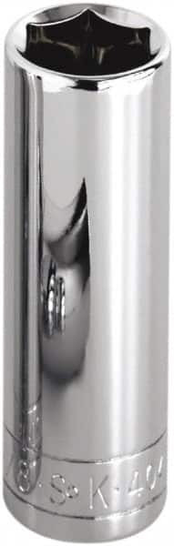 S-K HAND TOOL 41834 SOCKET, STEEL, CHROME, 1 1/16 IN