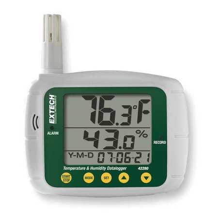 EXTECH 42280 TEMPERATURE AND HUMIDITY DATALOGGER