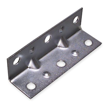 GRAINGER GLOBAL SOURCING 1WDJ6 CORNER BRACE,STEEL,3/4 WX3 1/2 IN L,PK4