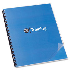 GBC 2000041 BINDING COVERS PLASTIC CLEAR PK100