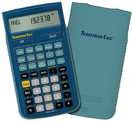 CALCULATED INDUSTRIES 4400 TRADESMAN CALCULATOR,PORTABLE,LCD