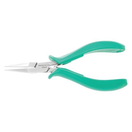 EXCELTA 2842 FLAT NOSE PLIER 5-3/4 IN L 3/8 IN JAW