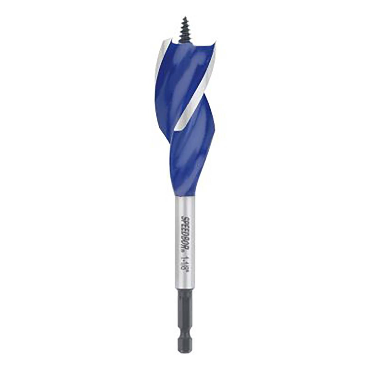 IRWIN 3041019 1-1/8" TRI FLUTE DRILL BIT SPEEDBOR MAX