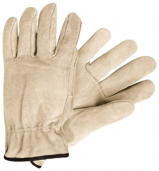 MCR SAFETY 3100L DRIVERS GLOVES, COWHIDE, LARGE, LEATHER,