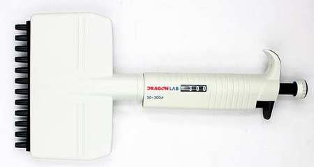 DRAGONLAB 21R818 MICROPIPETTE TWELVE-CHANNEL 0.5-10UL ABS