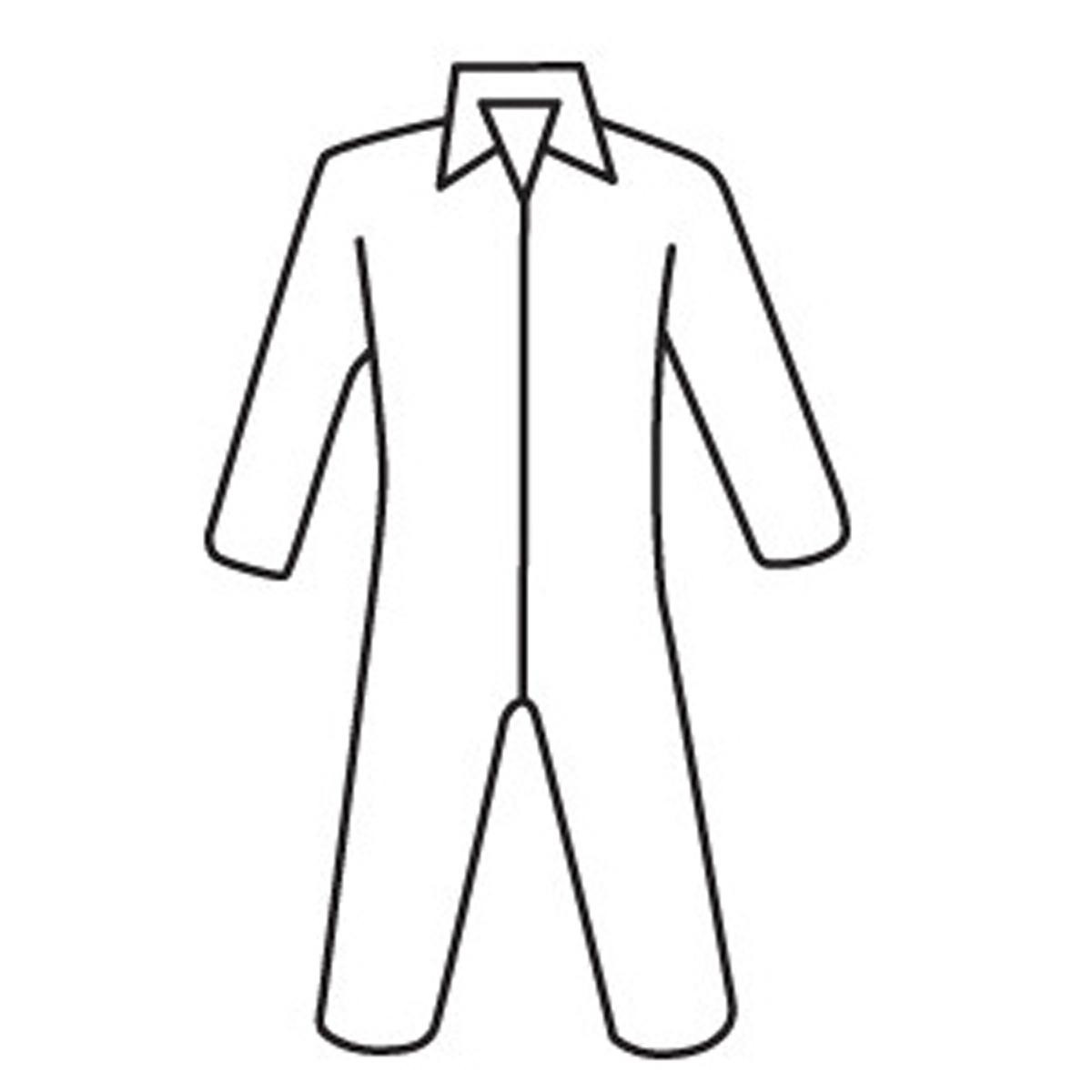 WEST CHESTER 3600/3XL POSI WEAR BA - MICROPOROUSCOVERALL ZIP F
