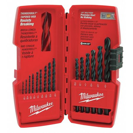 MILWAUKEE ELECTRIC TOOLS 48-89-2803 BIT DRILL BL OX SET 15PC