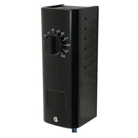 DAYTON 2E816 LINE VOLT MECHANICAL TSTAT 120 TO 277VAC
