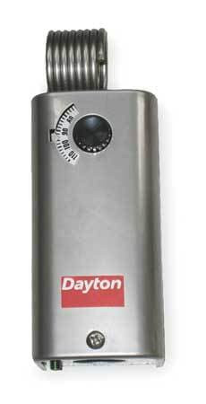 DAYTON 2NNT1 LINE VOLTAGE T-STAT -30 TO 110 F SPDT X2