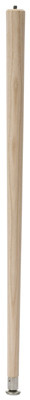 WADDELL MANUFACTURING 2528 ROUND TAPER TABLE LEG, 28-IN.